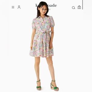 Kate Spade Floral Print Dress